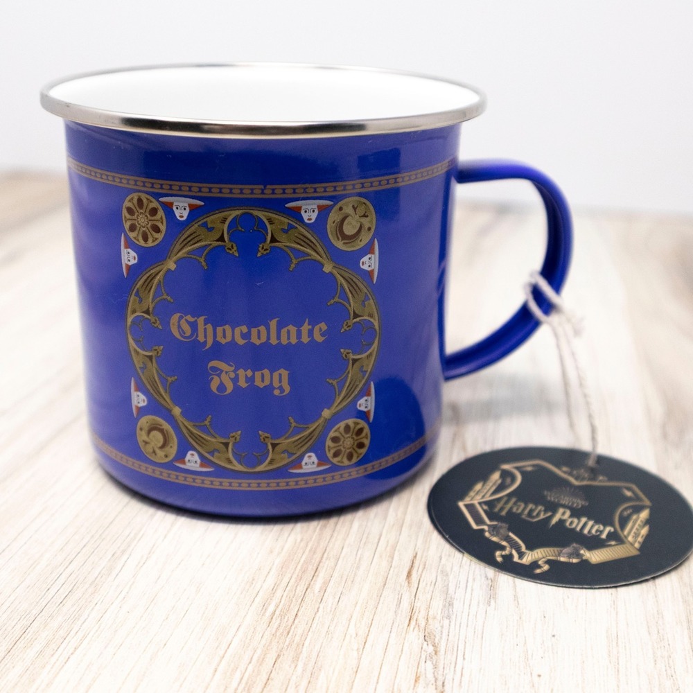 Chocolate Frog Metal Camp Mug Wizarding World Of Harry Potter NEW